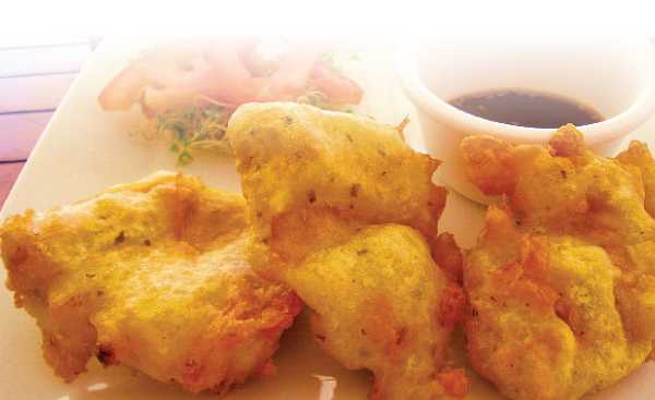CRUNCHY FRIED fish in batter