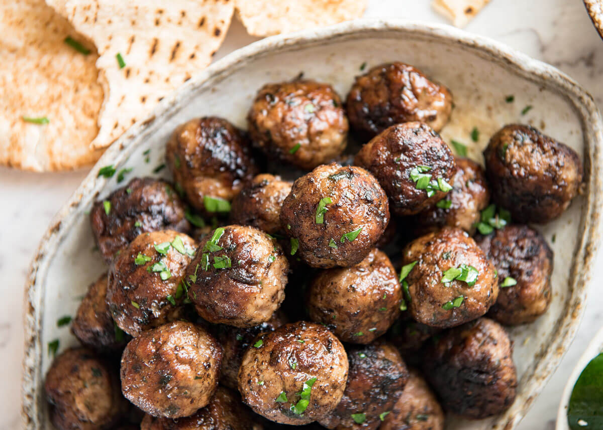 EASY-TO-MAKE ORIENTAL Christmas meatballs