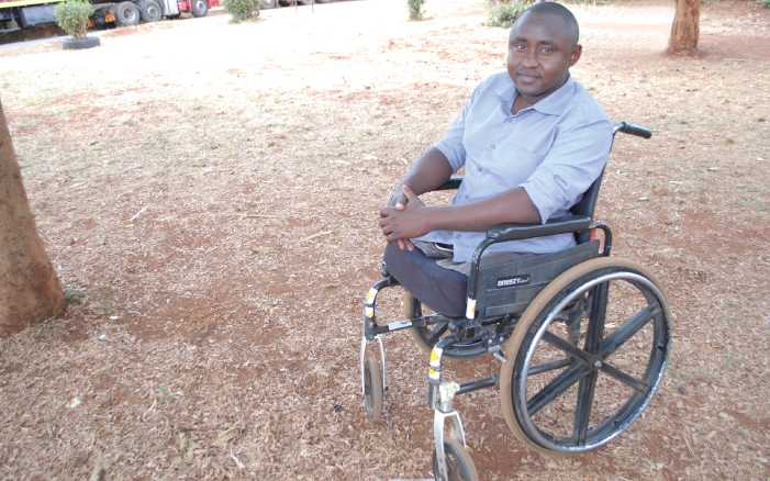 CHARLES MUGO Proves disability is a state of mind