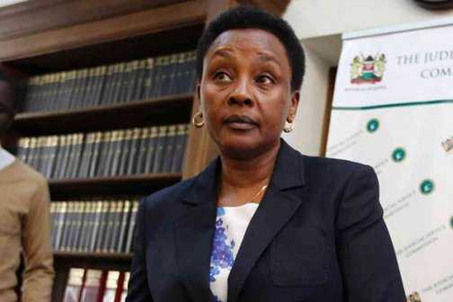 Justice Philomena Mwilu  Nominated For The Deputy Chief Justice Position