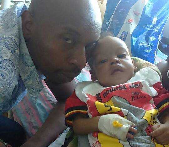 Uncle pleads with Kenyans to help save nephew with  hole in heart