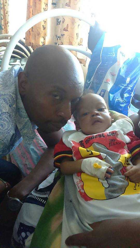 Uncle pleads with Kenyans to help save nephew with  hole in heart