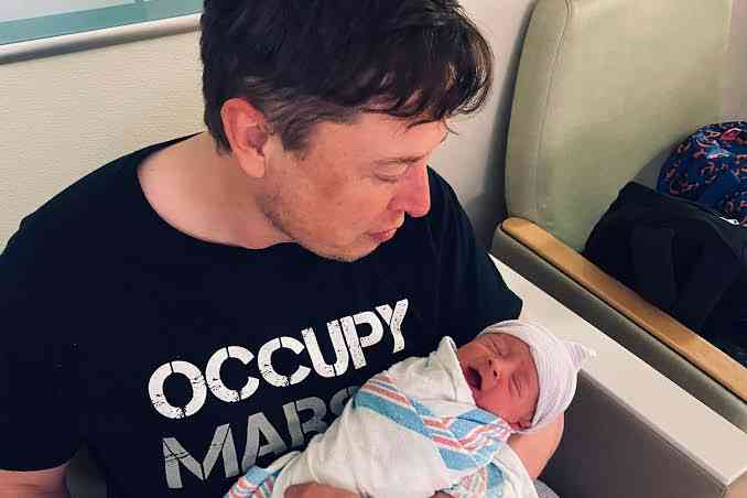 Elon Musk's newborn's name 'XÆ A-12' has the internet in a frenzy