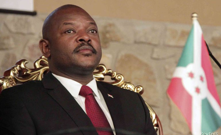 President Pierre Nkurunziza of Burundi dies of heart attack
