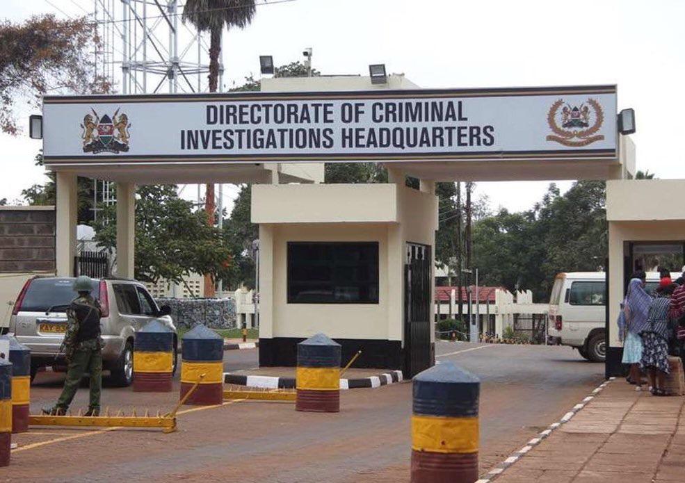 DCI arrests man who gouged out woman’s eye