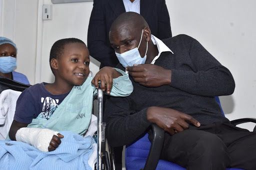 Kenyan surgeons re-attach 7 year-old’s hand