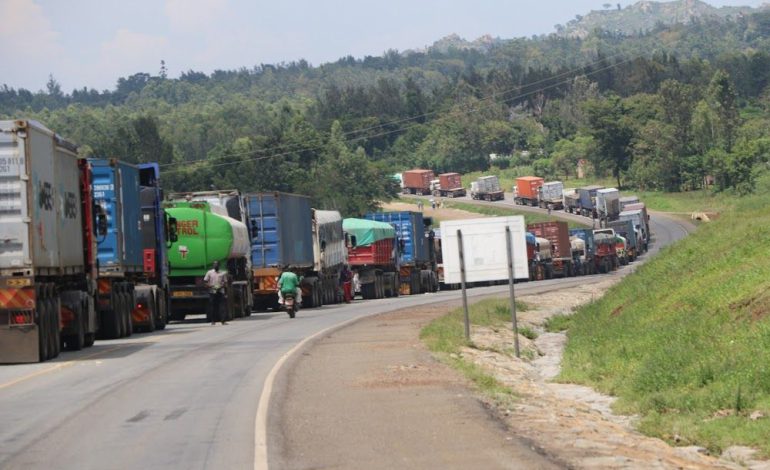 Shortage of Covid-19 testing reagents delays goods at Malaba and Busia