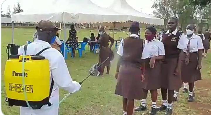 Kenyans react to viral video of back-to-school 'sanitization'