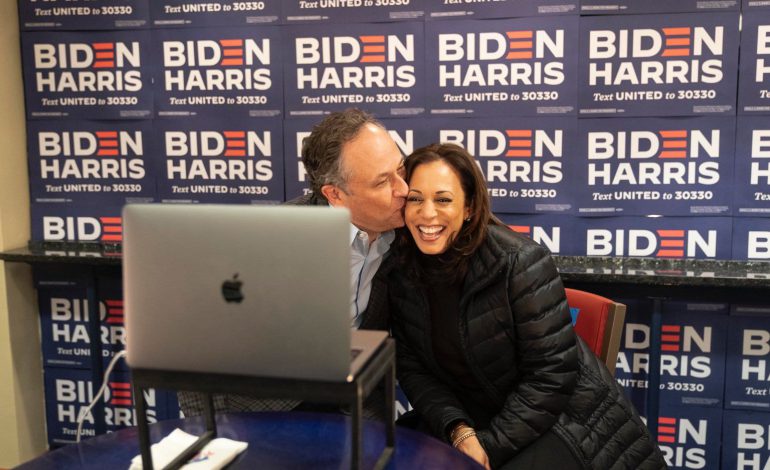 Meet Kamala Harris’s extremely supportive husband, Douglas Emhoff