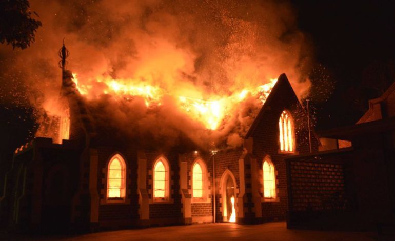 Arsonists set ablaze 5  churches in Kisii