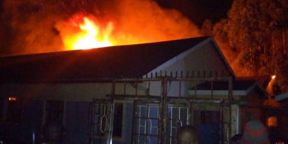 Fire razes down Kimulot Boys dormitory