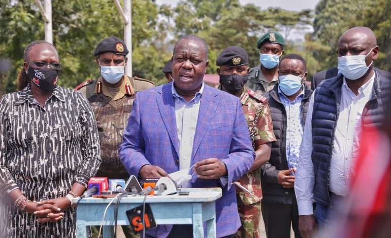 Matiang'i declares Kapedo a disturbed zone, sets dusk to dawn curfew