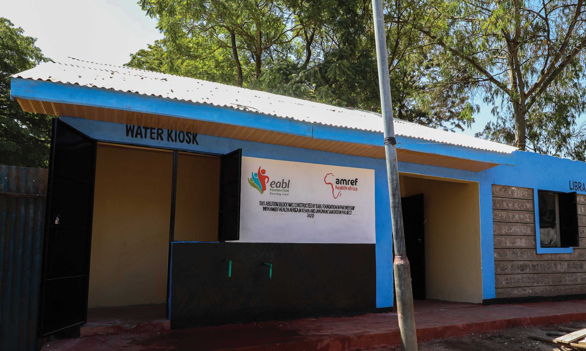 Young woman helps to bring clean water to her community