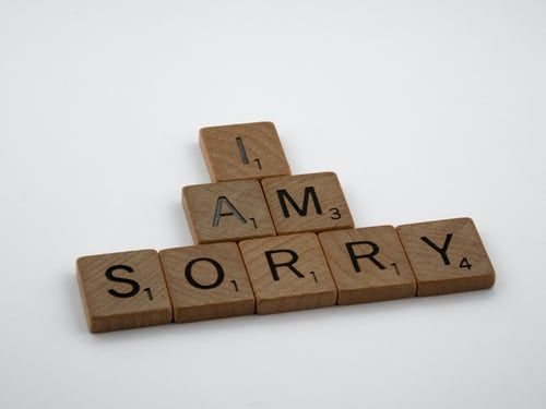 5 Mistakes we make when apologizing to our partners
