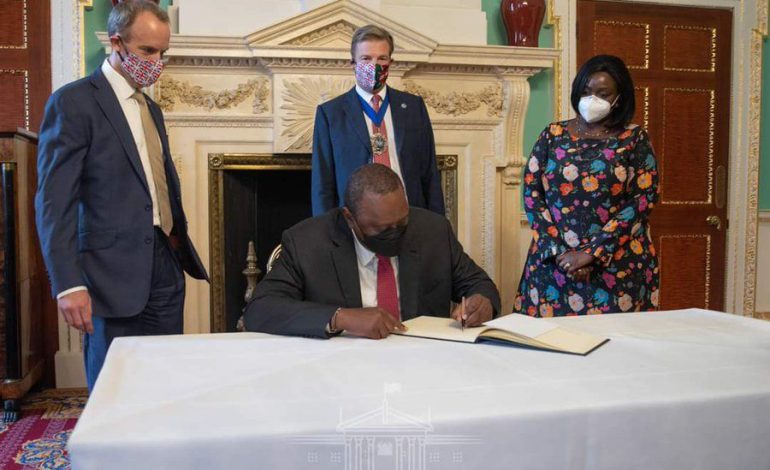 President Uhuru Kenyatta's big four agenda wins big at Kenya-UK summit