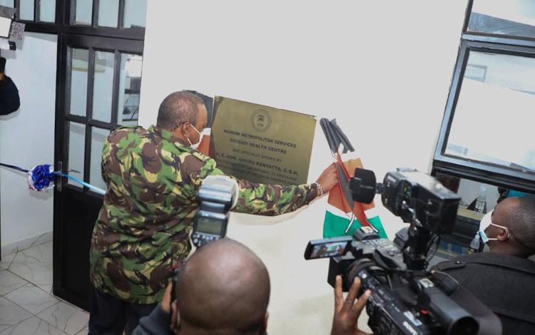President Kenyatta opens 5 hospitals in night exercise