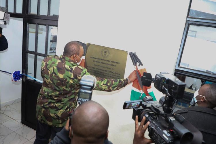 President Kenyatta opens 5 hospitals in night exercise