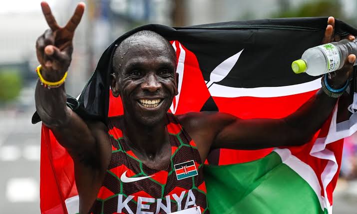 Eliud Kipchoge wins men's 2021 Olympics marathon in Tokyo