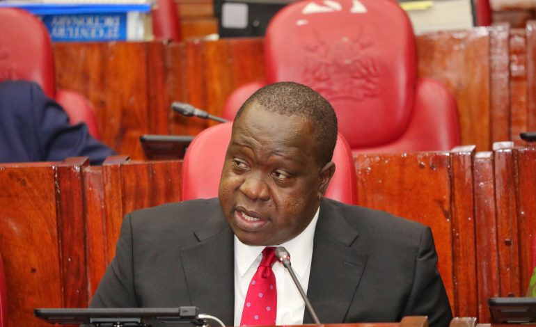 Deputy President Ruto is the most protected DP in Kenya’s history, says Matiang'i