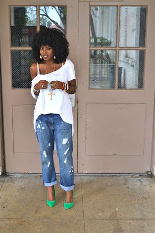 How to rock hot sale a boyfriend jean