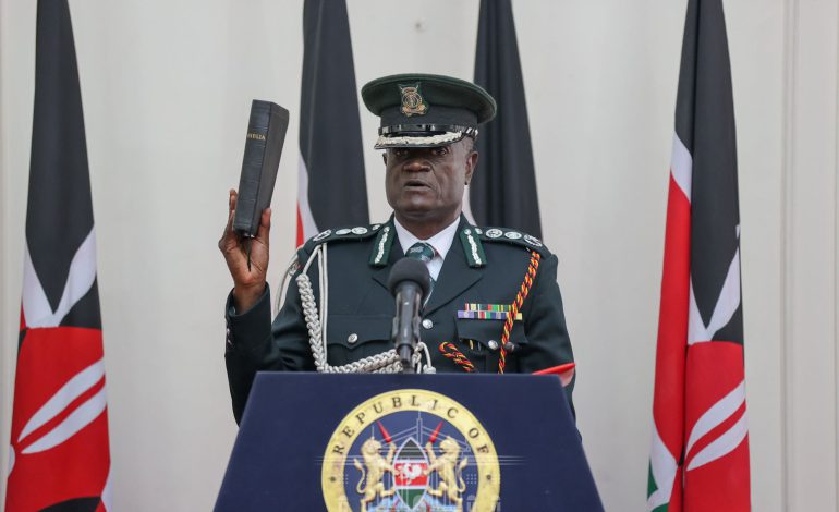 President Kenyatta fires Commissioner General of Kenya Prisons Service