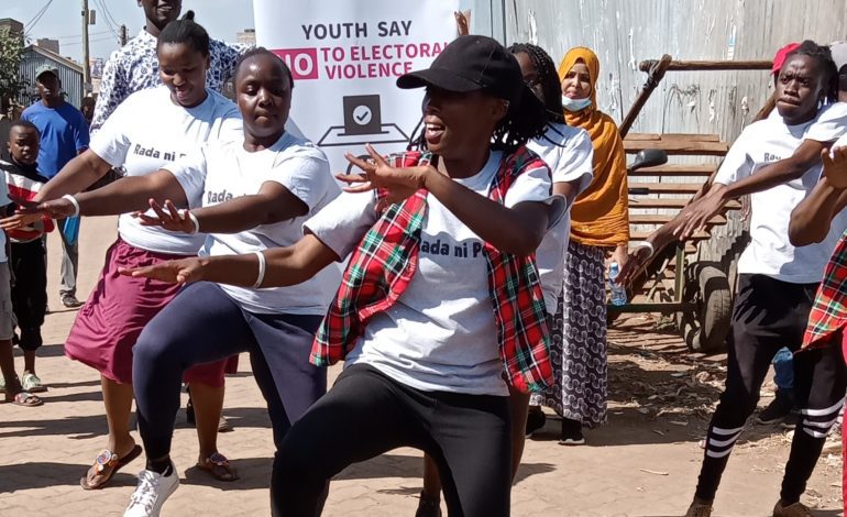 Young artists using theatre to embrace diversity and preach peace in Nairobi’s slum