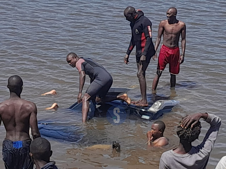 Couple dies after their car plunged in Juja Dam