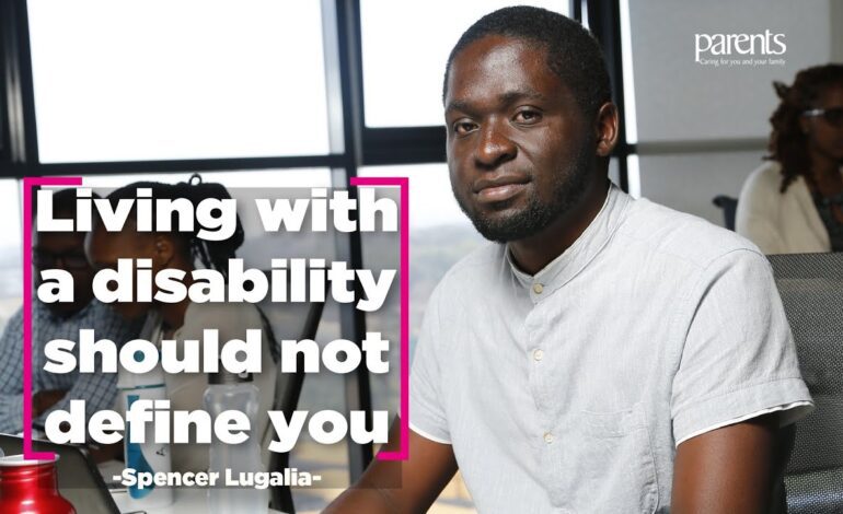 SPENCER LUGALIA: Living with a disability should not define you