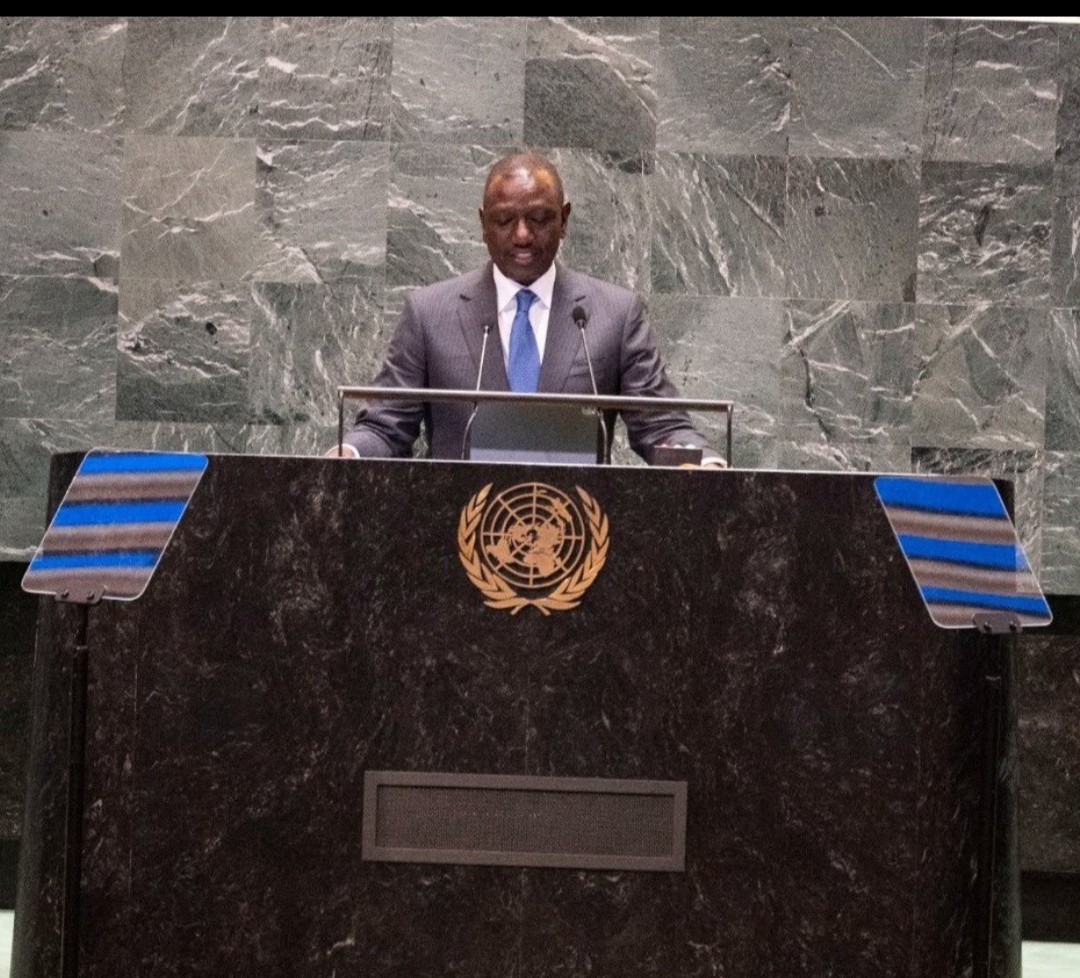 President Ruto calls for global reforms at UN Assembly