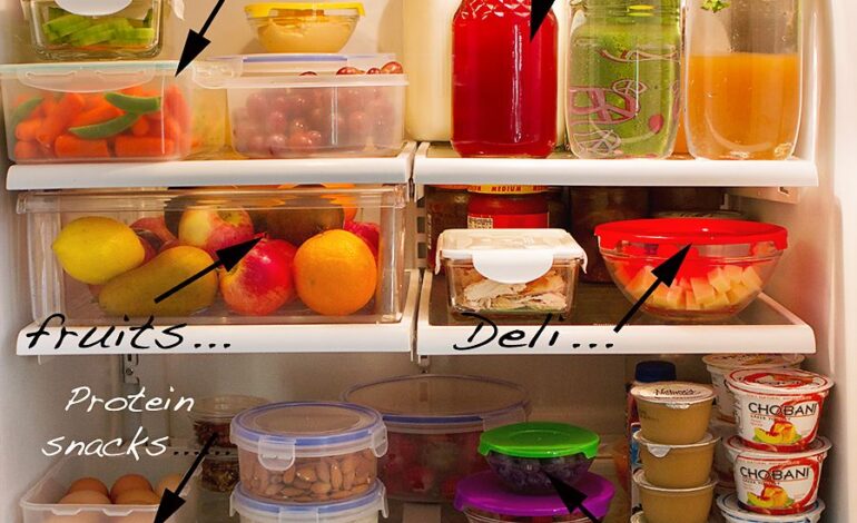 Keeping It Fresh: How to Store Food in Your Fridge the Right Way