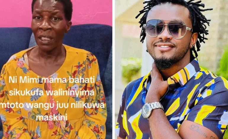 Bahati Responds After Woman Claims to Be His Mother Despite Her Death 25 Years Ago