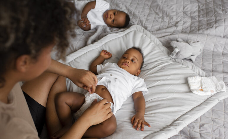 Baby hygiene tips: diaper change