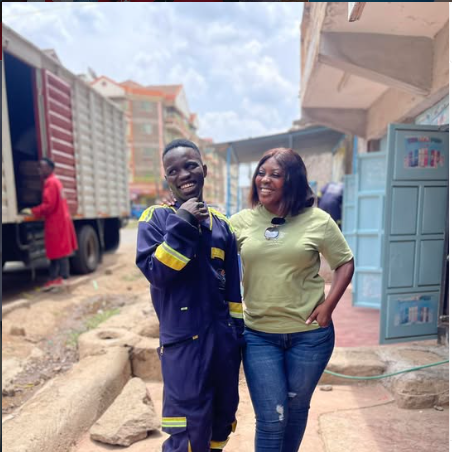 Greasy Love: Actress Ketrai Damaris Confirms Romance with Her Mechanic